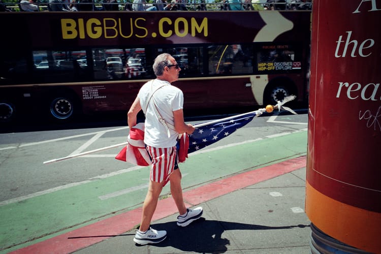 San Francisco, July 4th, 2025 (in color)